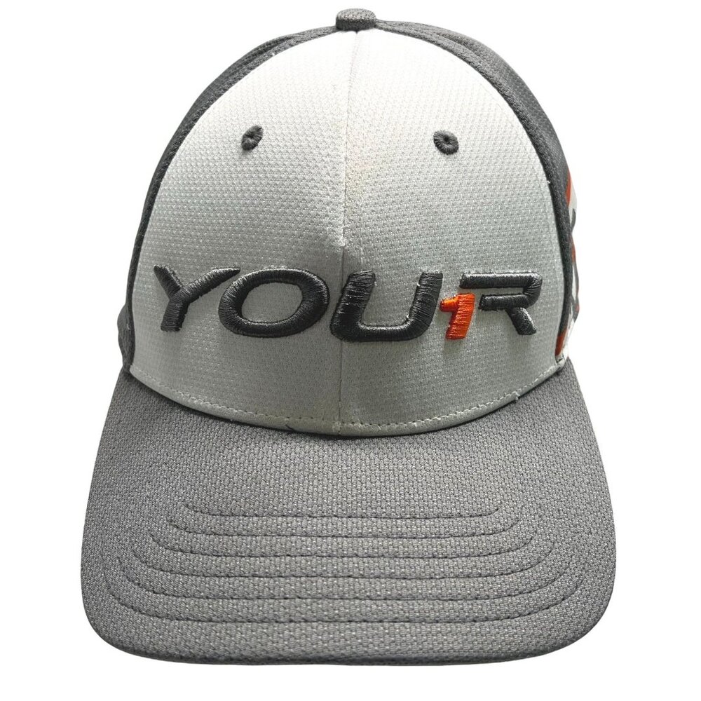 TaylorMade Your1 R1 Tour Launch Golf Hat Gray White One Size